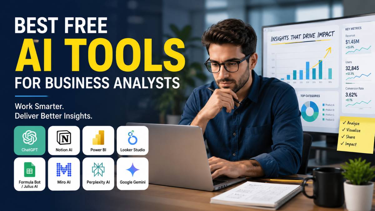 Best Free AI Tools for Business Analysts 2026