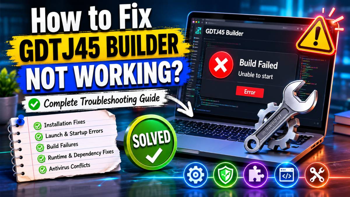 How to Software GDTJ45 Builder Does Not Working
