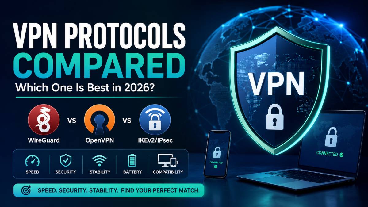 VPN Protocols Compared: Which One Is Best in 2026?