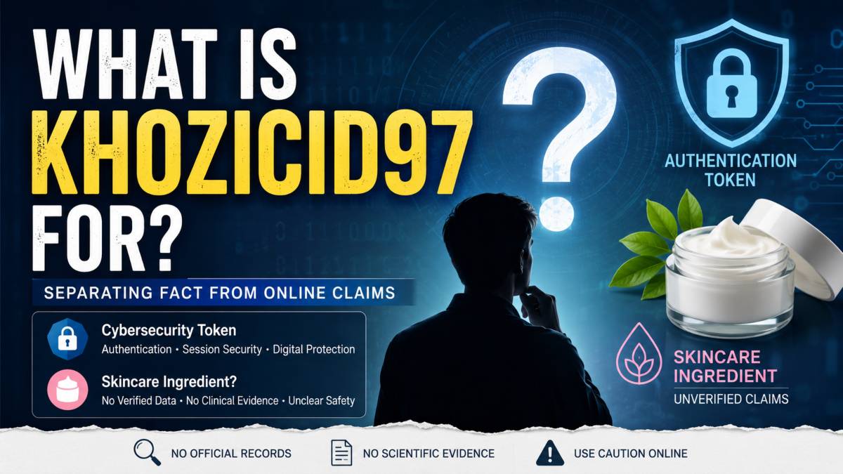 What Is Khozicid97 For? Separating Facts From Online Claims