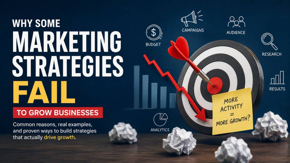 Why Some Marketing Strategies Fail to Grow Businesses