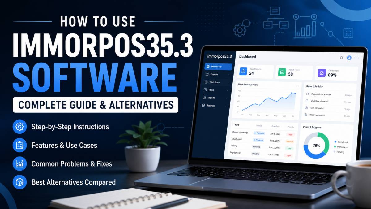 How to Use Immorpos35.3 Software