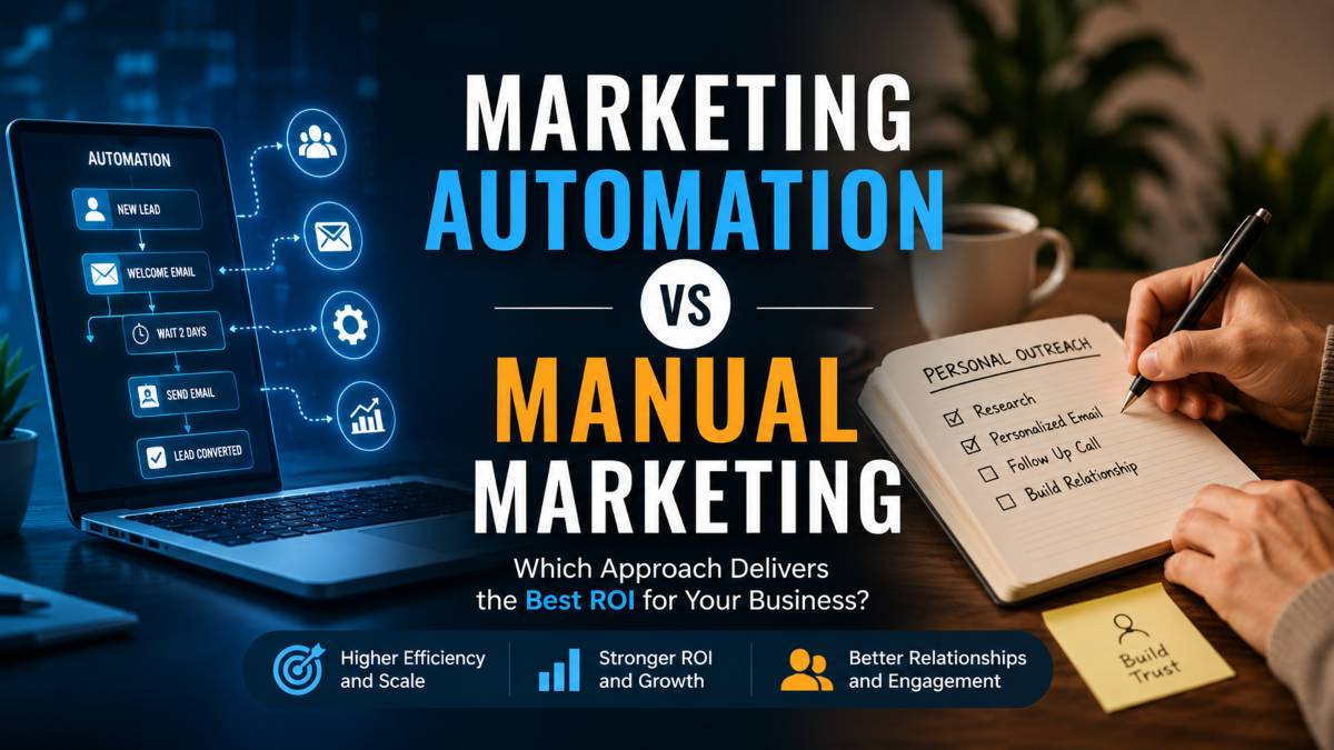 Marketing Automation vs Manual Marketing