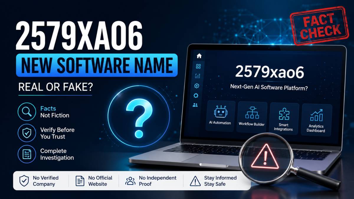 2579xao6 New Software Name
