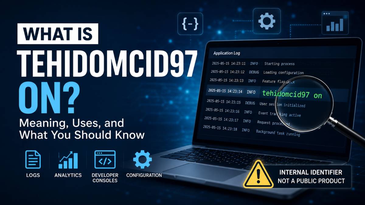 What Is Tehidomcid97 On