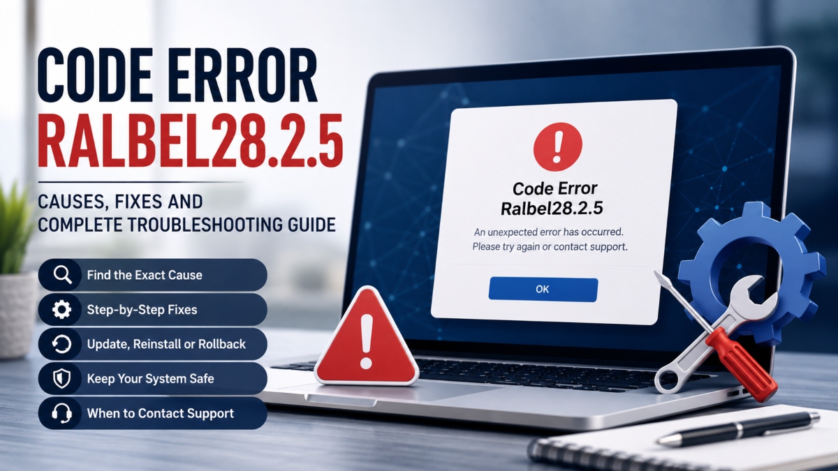 Code Error Ralbel28.2.5