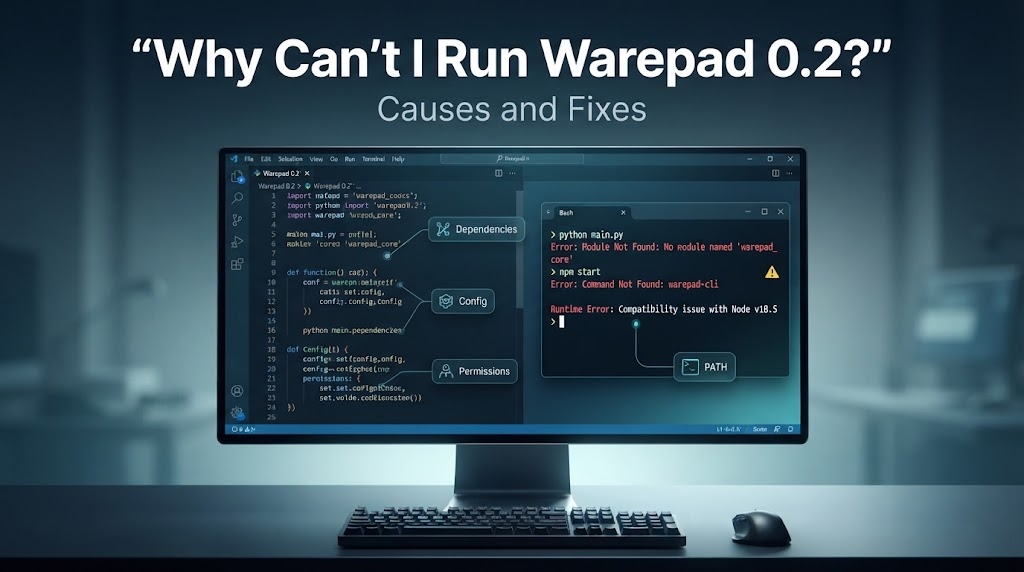Why I Can't Run Warepad 0.2 Code